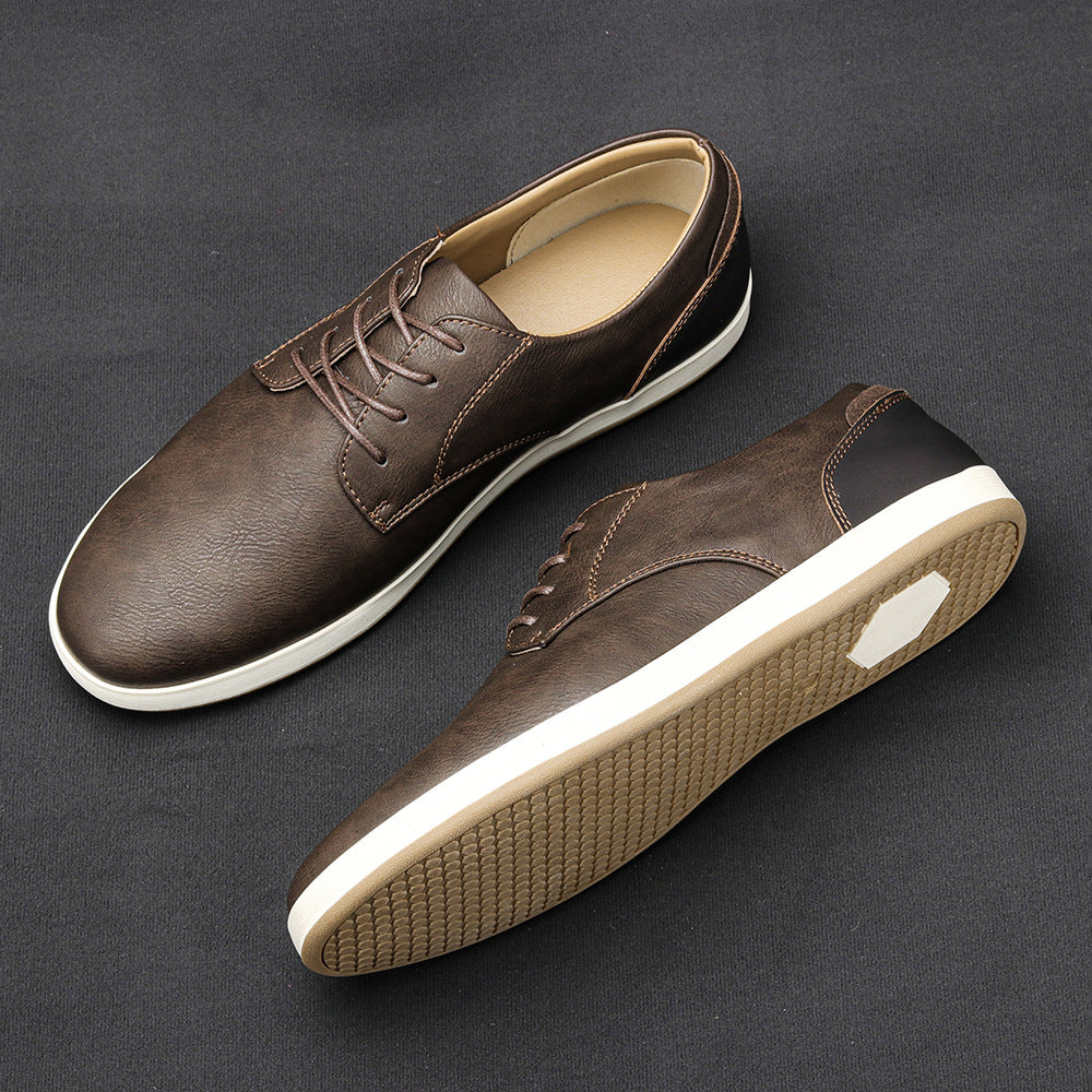 DAMIEN™ | Sneakers en cuir véritable
