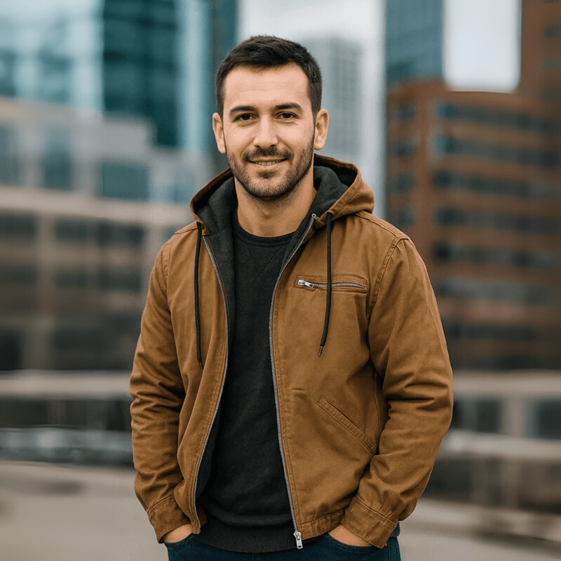 LOUIS™ | Manteau en laine mélangée vintage