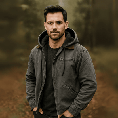 LOUIS™ | Manteau en laine mélangée vintage