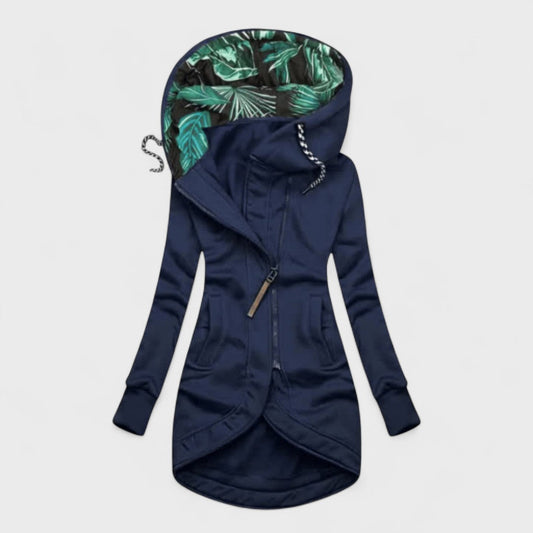 PAULINE™ | Manteau long imperméable en polyester