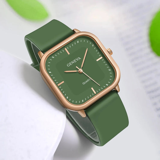 AGNÈS™ | Montre quartz en acier rosé