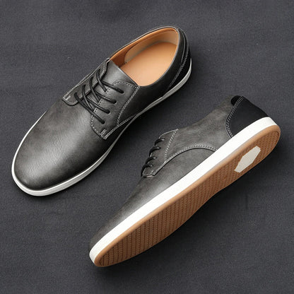 DAMIEN™ | Sneakers en cuir véritable