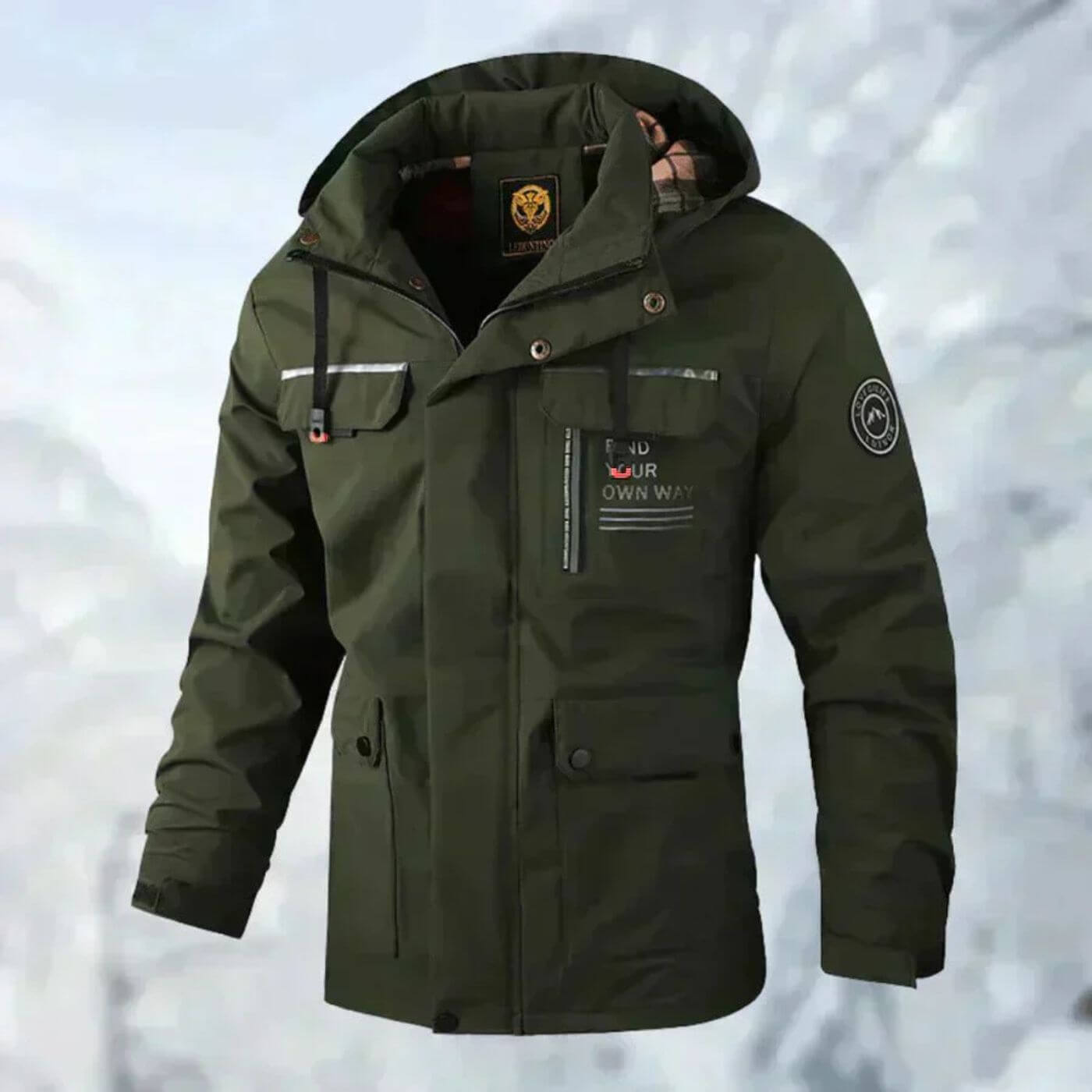 FYOW™ | Veste imperméable coupe-vent en polyester