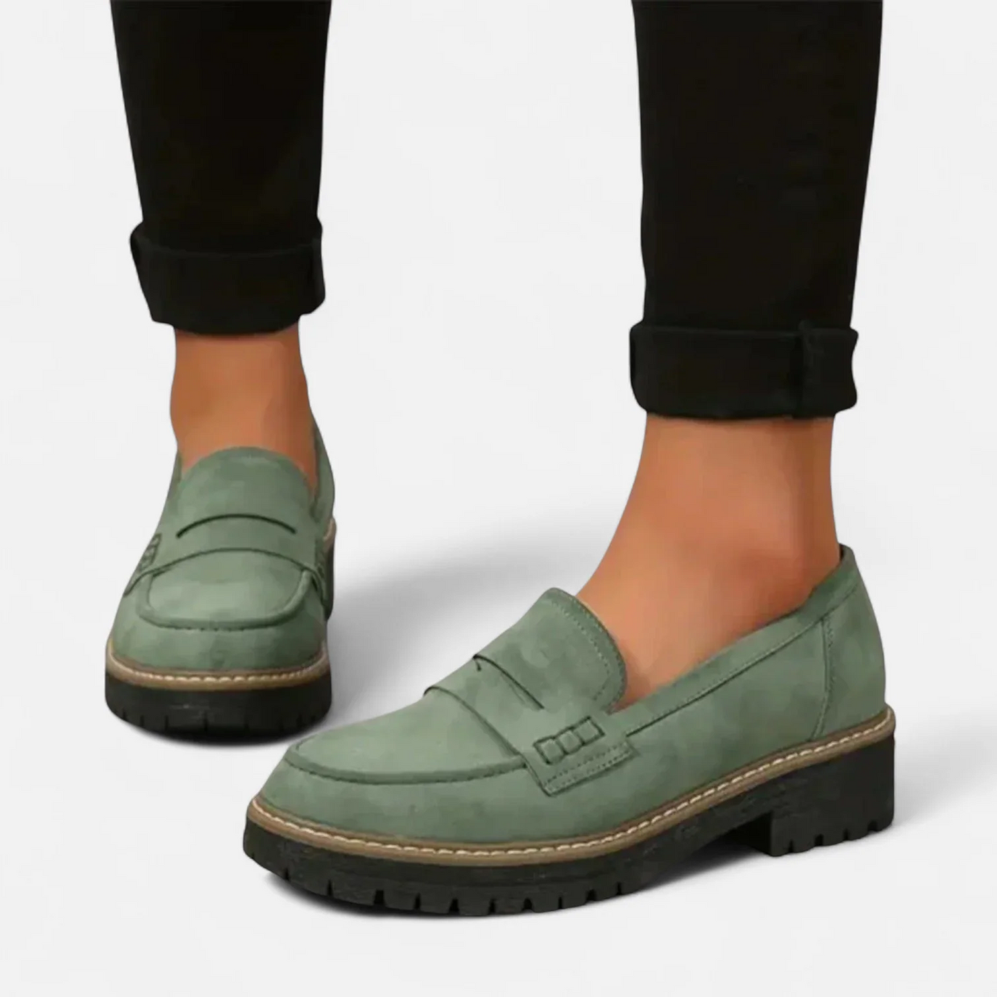CLAIRETTE™ | Mocassins orthopédiques en cuir souple