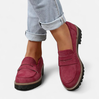 CLAIRETTE™ | Mocassins orthopédiques en cuir souple