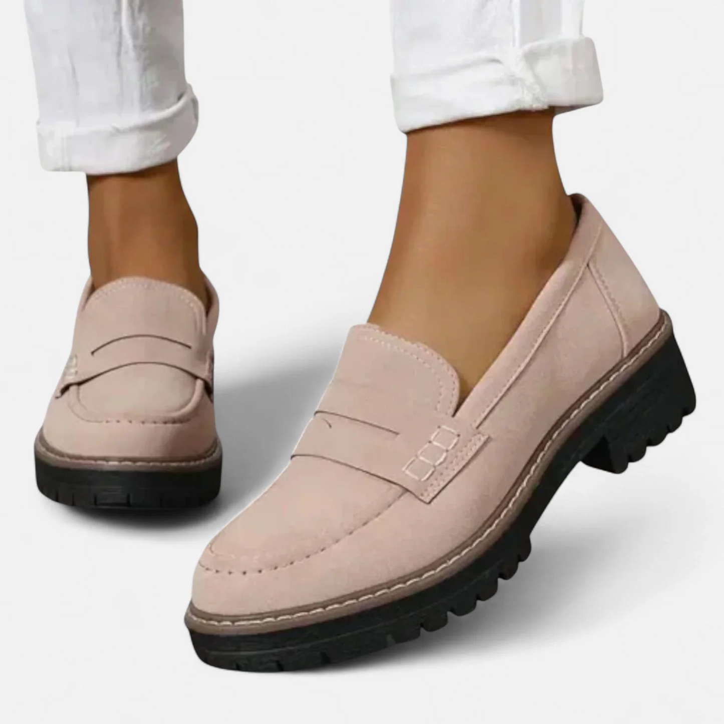 CLAIRETTE™ | Mocassins orthopédiques en cuir souple