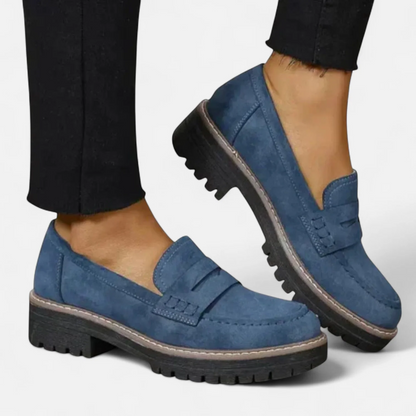 CLAIRETTE™ | Mocassins orthopédiques en cuir souple