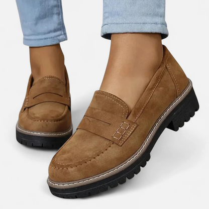 CLAIRETTE™ | Mocassins orthopédiques en cuir souple