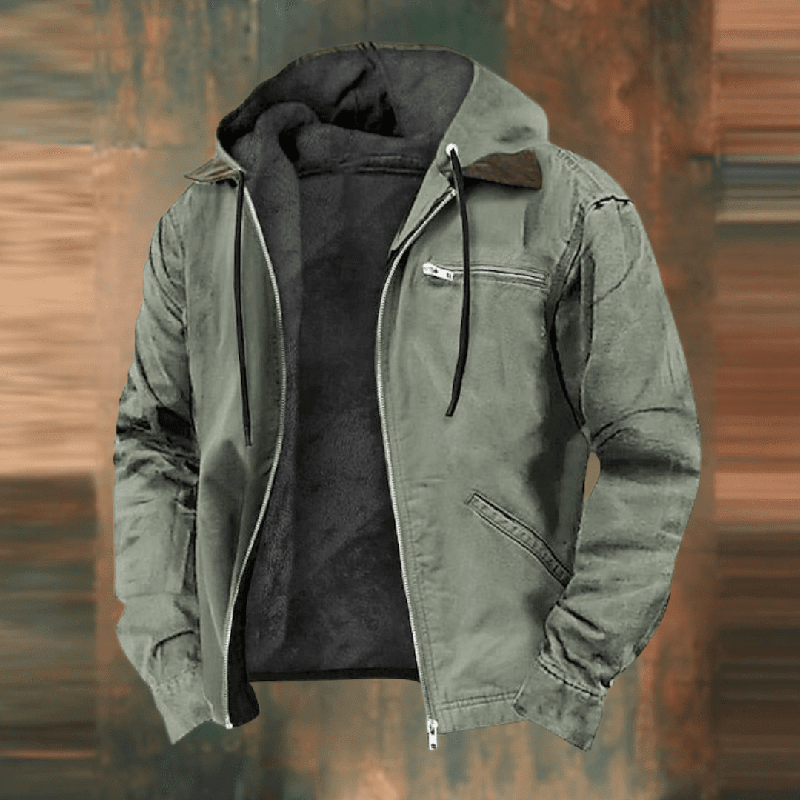 LOUIS™ | Manteau en laine mélangée vintage