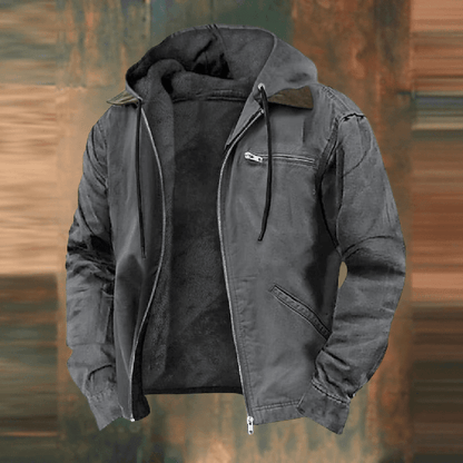 LOUIS™ | Manteau en laine mélangée vintage